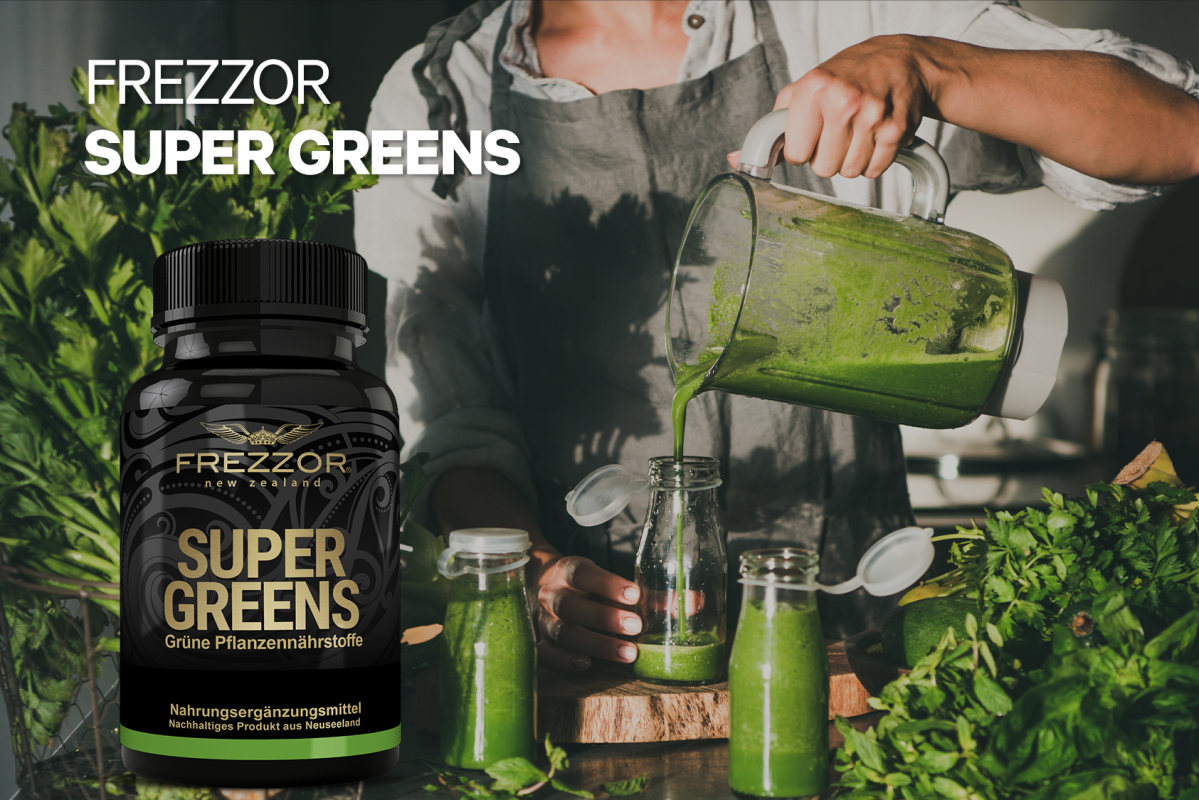 FREZZOR Super Greens Capsules: What Role Do They Play in Cleansing The Body?